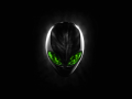 Alienware Desktop Background Alien Head Grey With Green Eyes 3360x2100