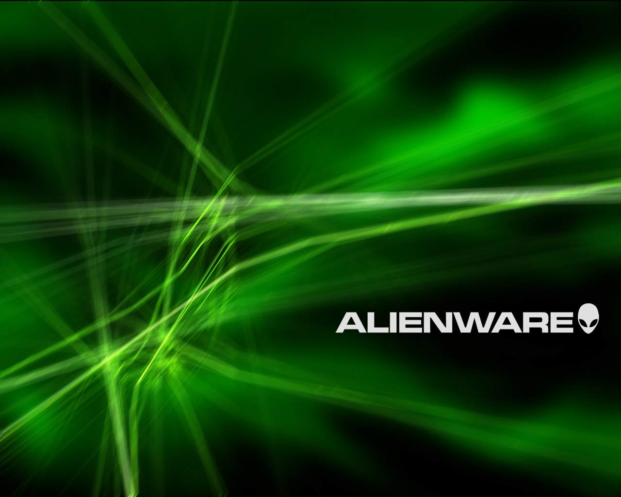 Green Alienware Desktop Themes