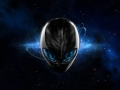 Alienware Desktop Background Blue Space Alienware Head 1920x1080