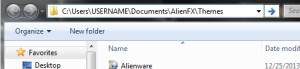 Alienware FX Theme Saving Location