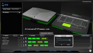 Critical Infected  M18x Alienware FX Theme