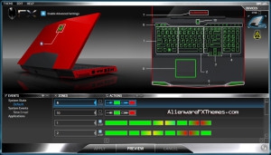 DPC M17x Alienware FX Theme