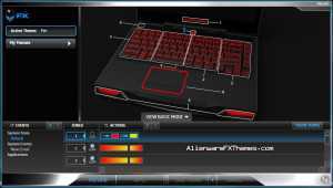 Fire M14x Theme Alienware FX Theme