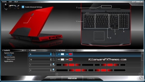 KITT 3000 M17x Alienware FX Theme