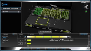 Radioactive Flow M17x R3 R4 Alienware FX Theme 3