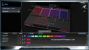 Rainbow M17x R3 R4 Alienware FX Theme 3