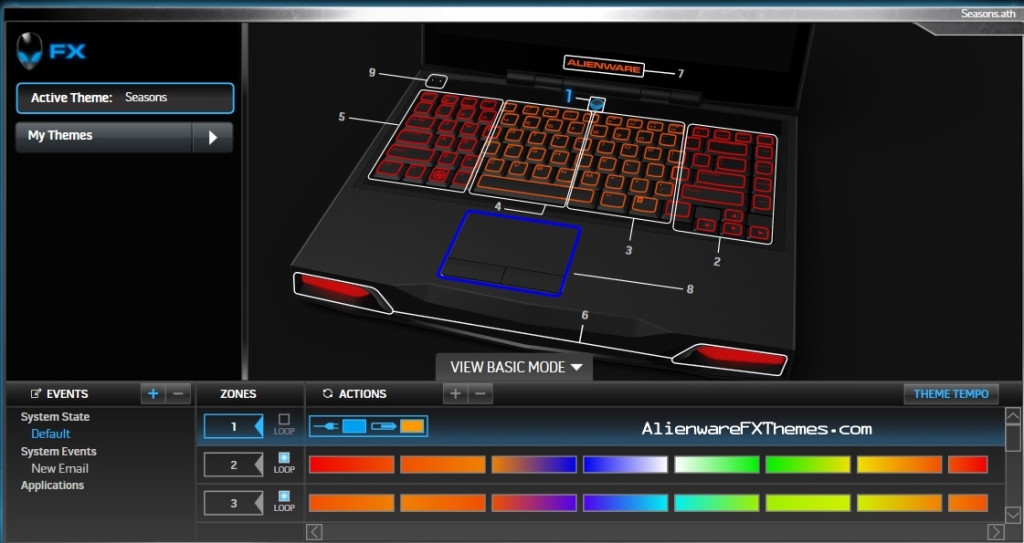 Seazons By Josh Alienware M14x Fx Theme