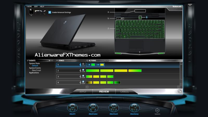 Nukem By ebondefender Alienware M11x Fx Theme