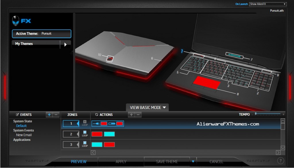 Pursuit By Brandon Alienware 17 Theme