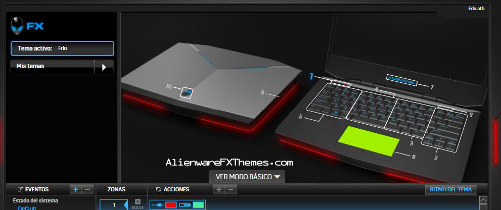 Frio By Arch Alienware 14 Fx Theme