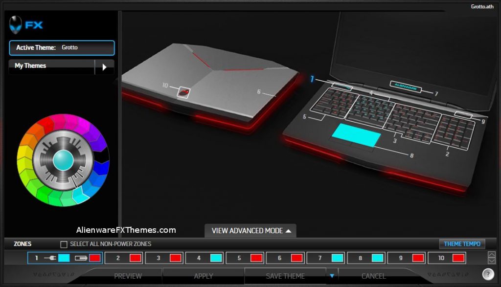 Grotto by Noble Alienware 17 Fx Theme