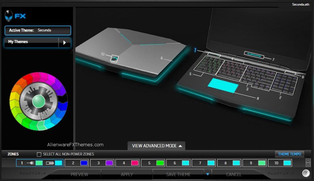 Secunda by Noble Alienware 17 Fx Theme