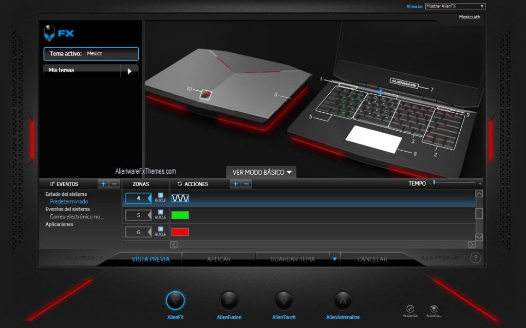 Mexico By Raul Alienware 14 Fx Theme